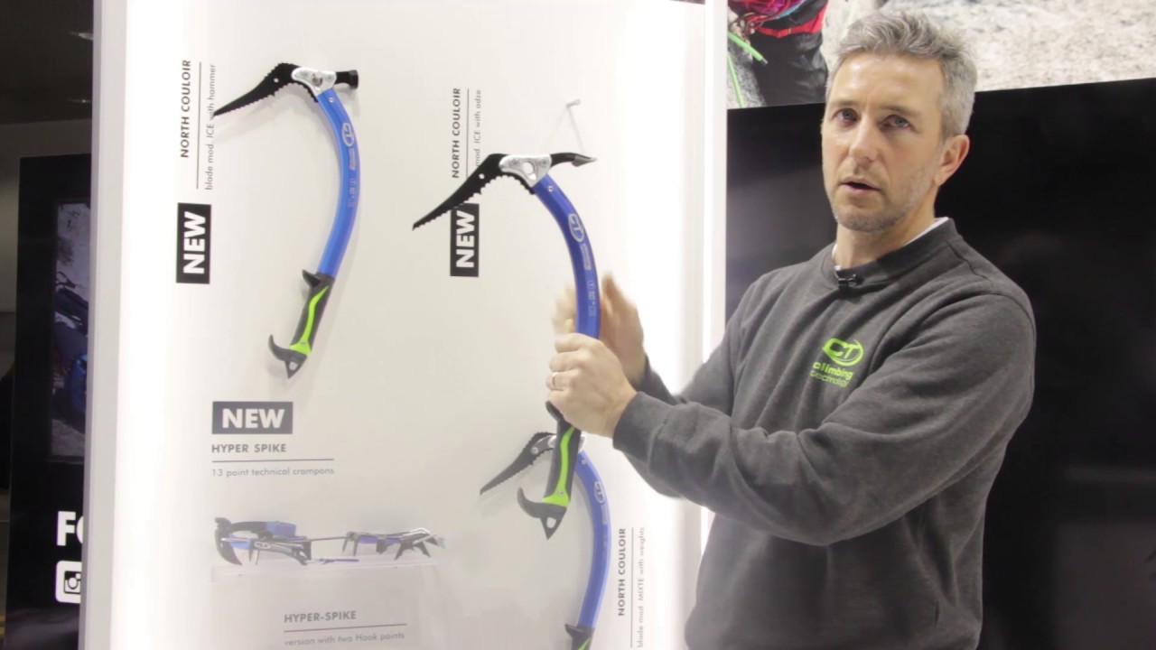 CLIMBING TECHNOLOGY North Couloir Ice Ax at ISPO 2017 - Winter 2017.18