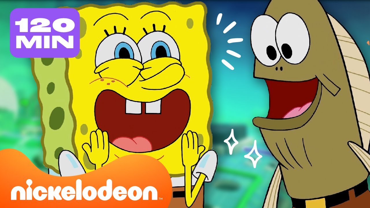 Bob Esponja | CADA personaje de fondo de Bob Esponja 🐟 Parte 2 | Nickelodeon en Español