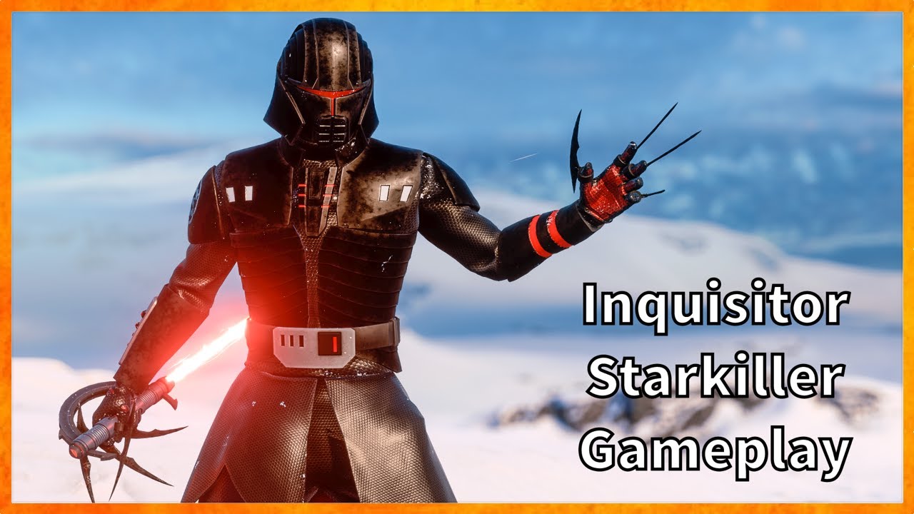 Inquisitor Starkiller Gameplay Star Wars Battlefront 2