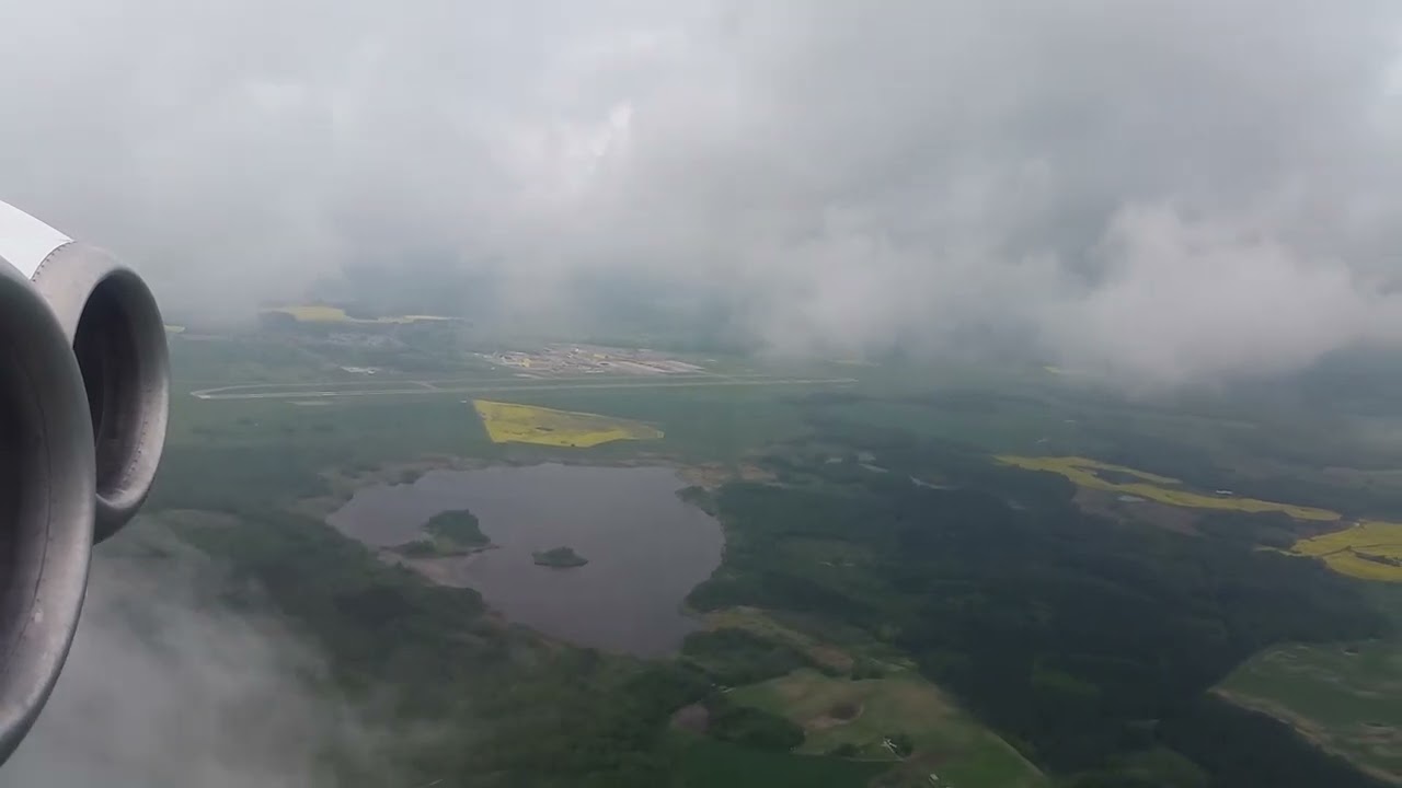 Overflying Malm&ouml; Sturup Airport  - 21st May 2016