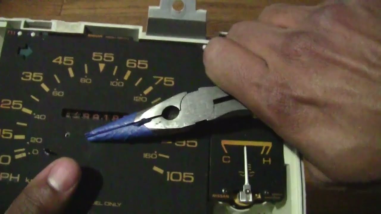 Hardbody Speedometer Needle Replacement