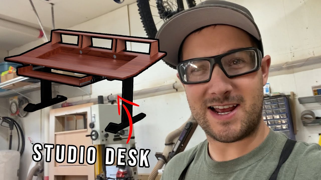 BUILDING A STUDIO DESK - DIY