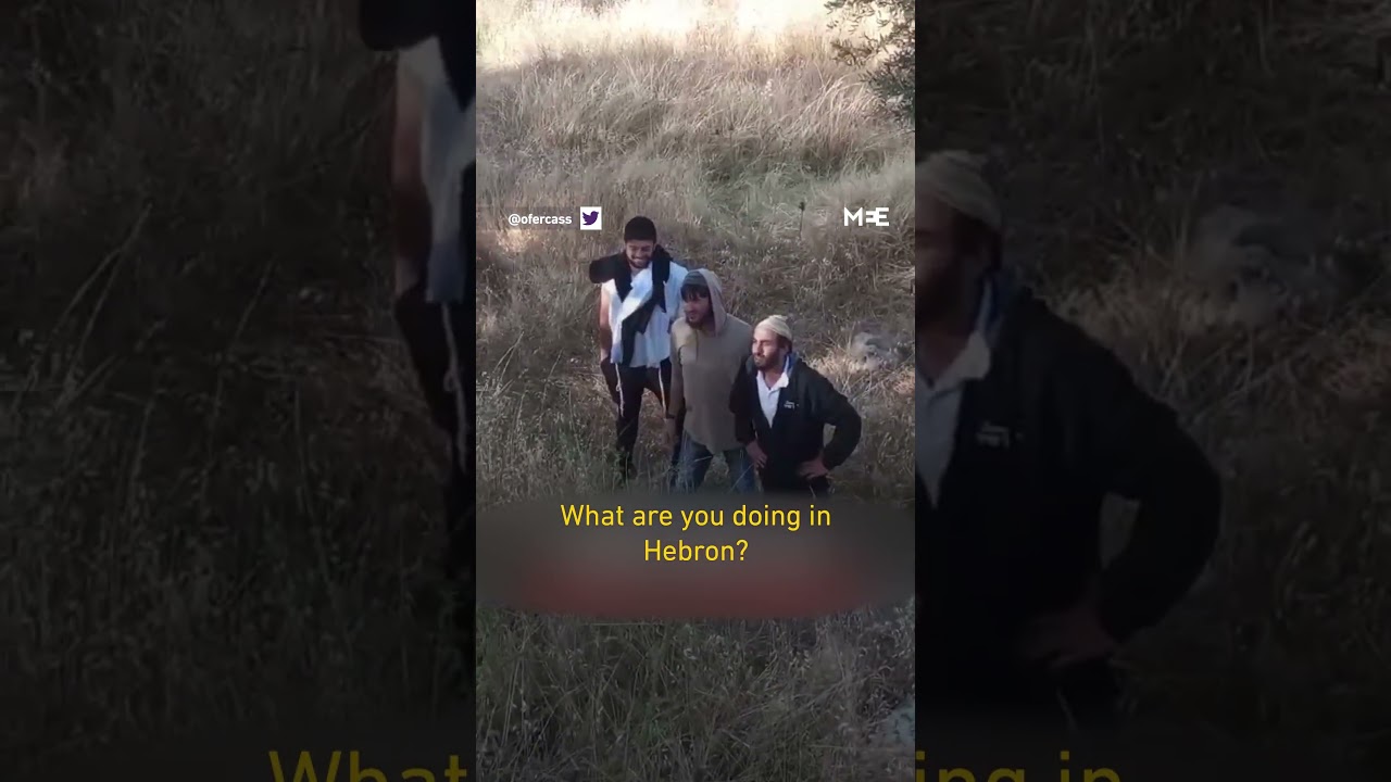 Israeli settler threatens to &lsquo;take&rsquo; home of Palestinian man