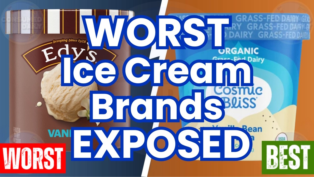 10 American Ice Cream Brands To NEVER Buy Again! (And 3 Safe Brands)