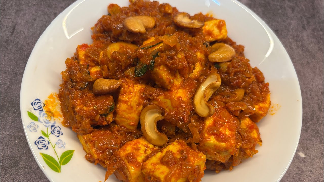 perfect dhaba style panner curry🤤ధాబా స్టైల్ పన్నీర్ మసాలా కర్రీ మీ కోసం#trending#panner#pannercurry
