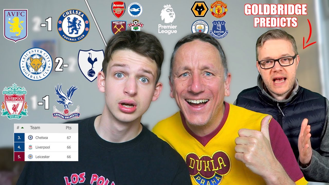 OUR LAST PREMIER LEAGUE PREDICTIONS vs MARK GOLDBRIDGE