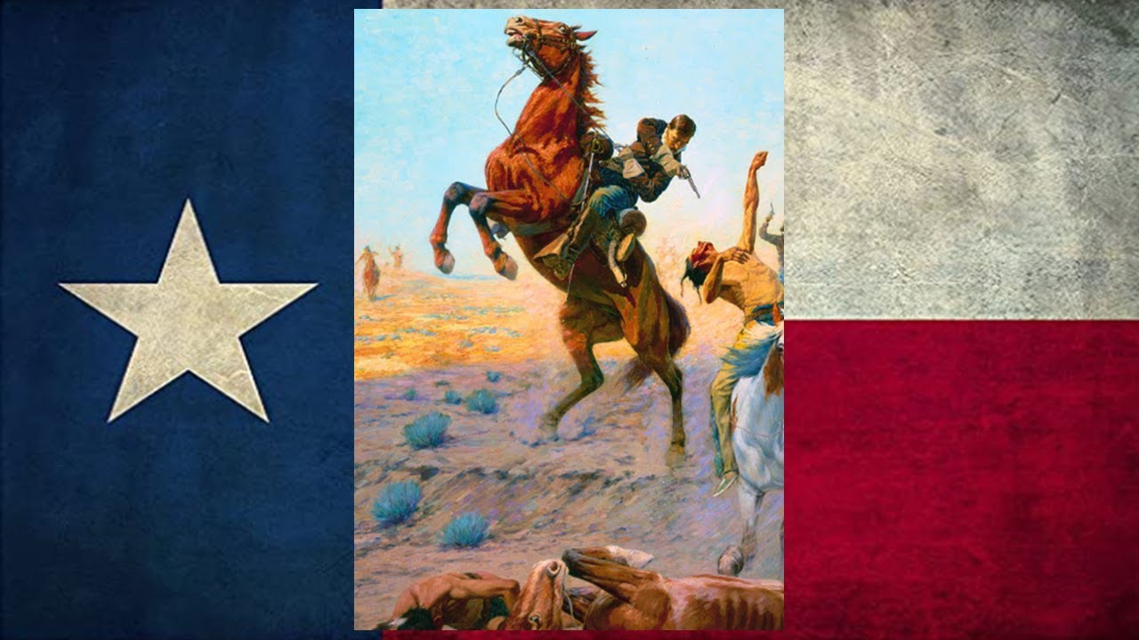 John L. Wilbarger, Son of Josiah, Attacked by Indians Near San Patricio, TX, 1850