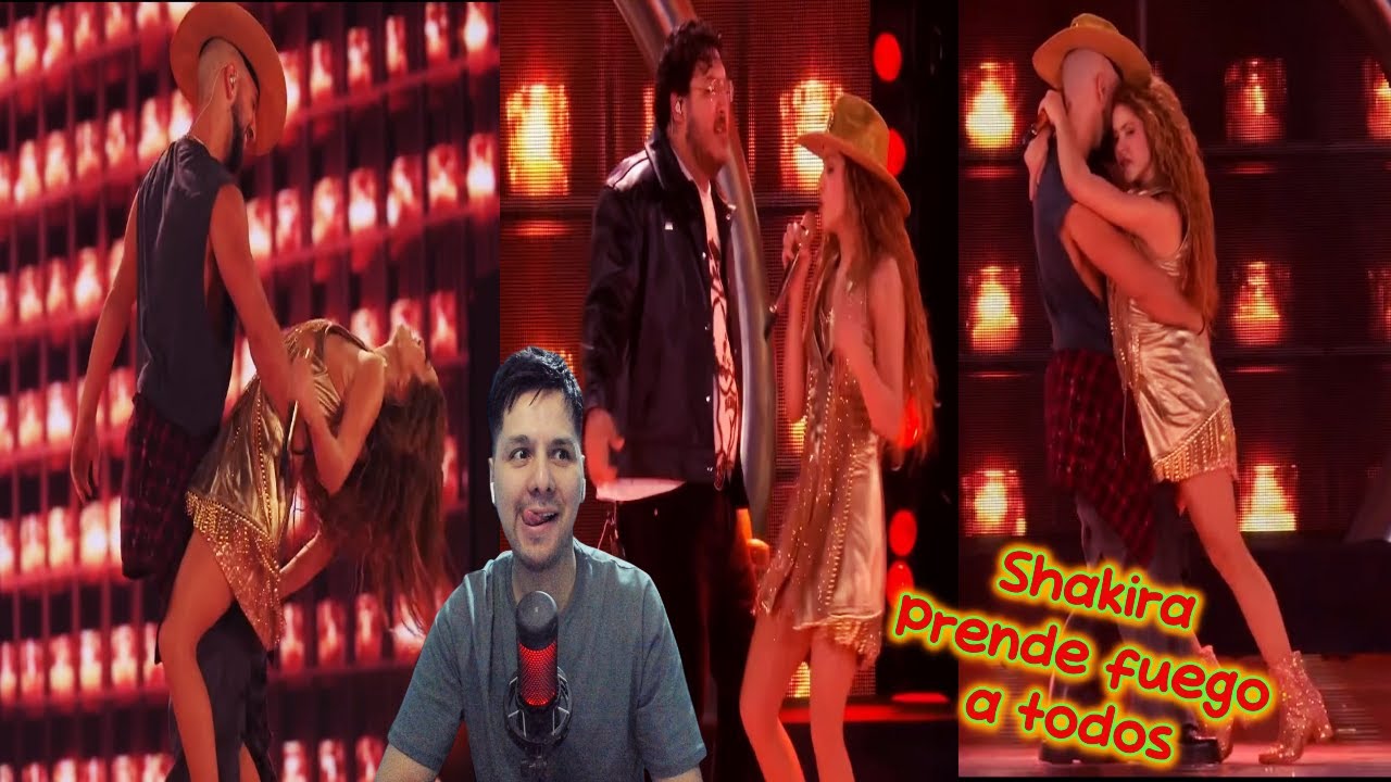 Reaccion Shakira, Grupo Frontera   Entre Paréntesis  EN VIVO  MÉXICO 2025