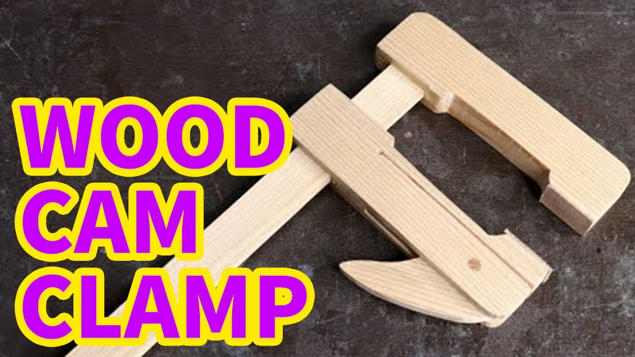 200円で作る木のカムクランプ How to make Wooden cam clamp.