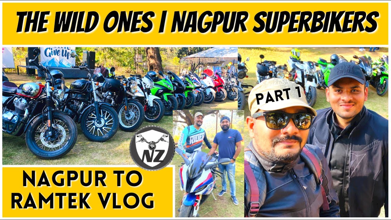 Ramtek Ride - The Wild Ones Superbikers of Nagpur | Cherry Farms Ride with S1000RR & GT650 (Part 1)