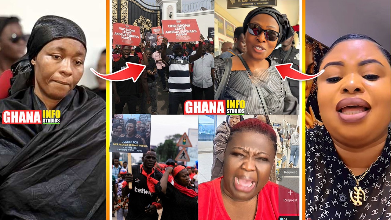 WAR IN EAST LEGON!🚨Team Akosua Serwaa Sends Thugs To Ambush Odo Bronii at East Legon Residence