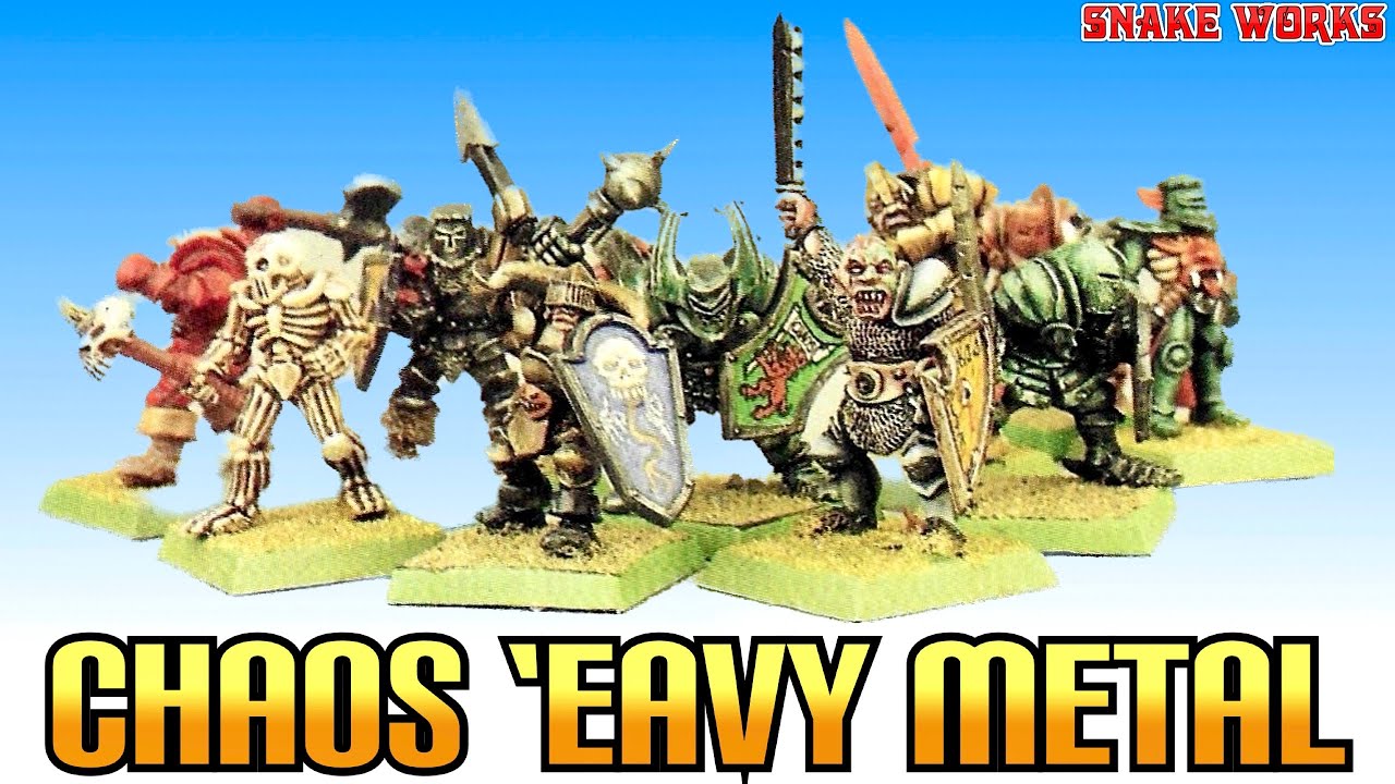 The BEST Chaos Miniatures? - Oldhammer 'Eavy Metal