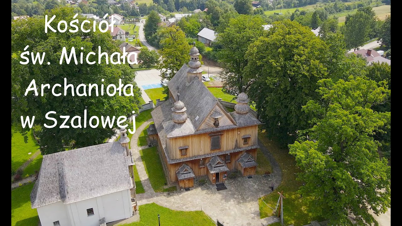 Kościół św. Michała Archanioła w Szalowej #78 DJI Mavic Air 2 - 4K