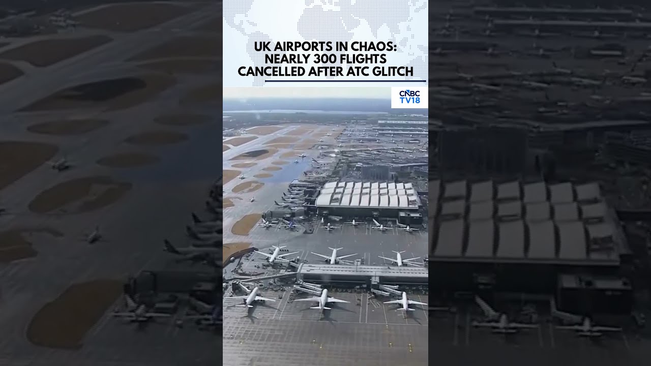UK Air Travel: Heathrow, Gatwick & Manchester Hit By NATS Issue | Nearly 300 Flights Cancelled |N18G