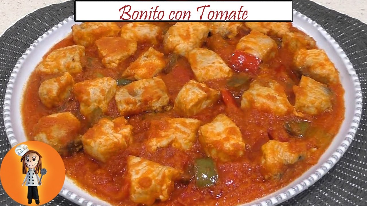 Bonito con Tomate | Receta de Cocina en Familia