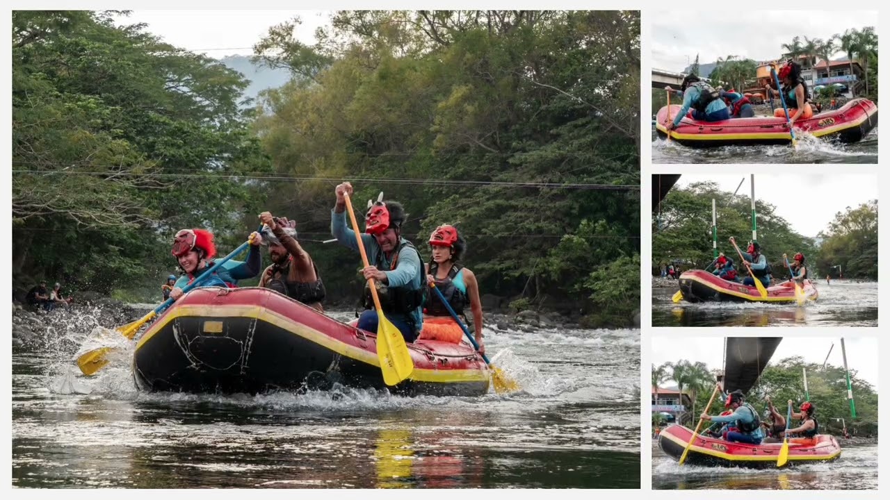 Whitewater slide: Cascarita de rafting 2026 (Jalcomulco rafting, Veracruz, Mexico)