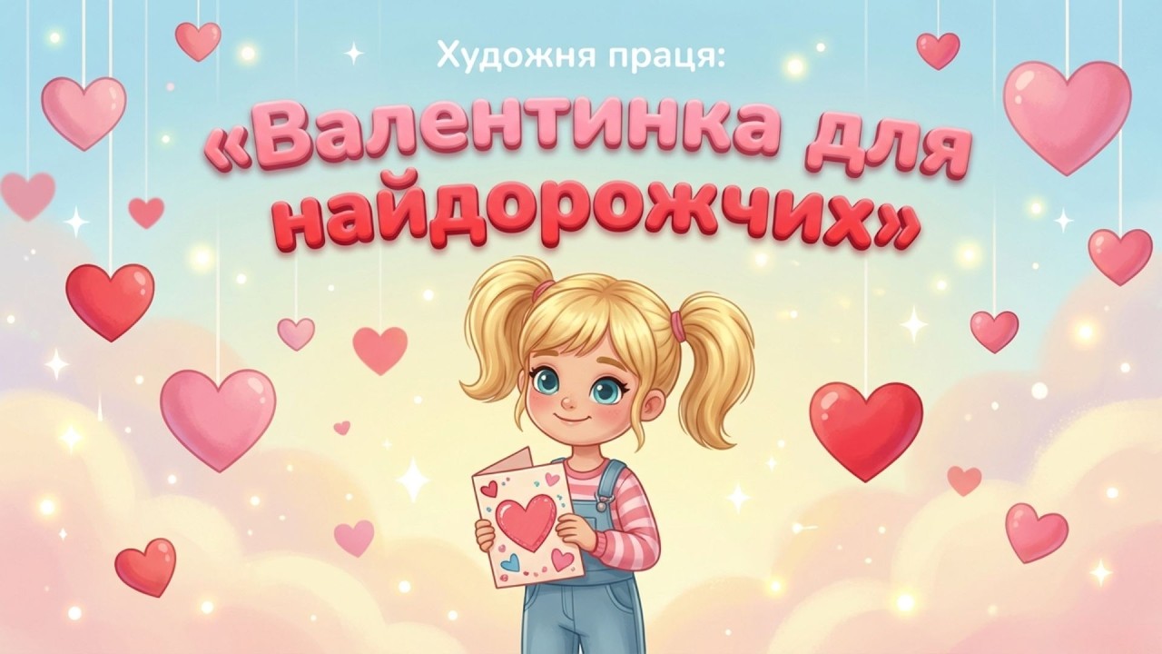 Художня праця «Валентинка для найдорожчих»