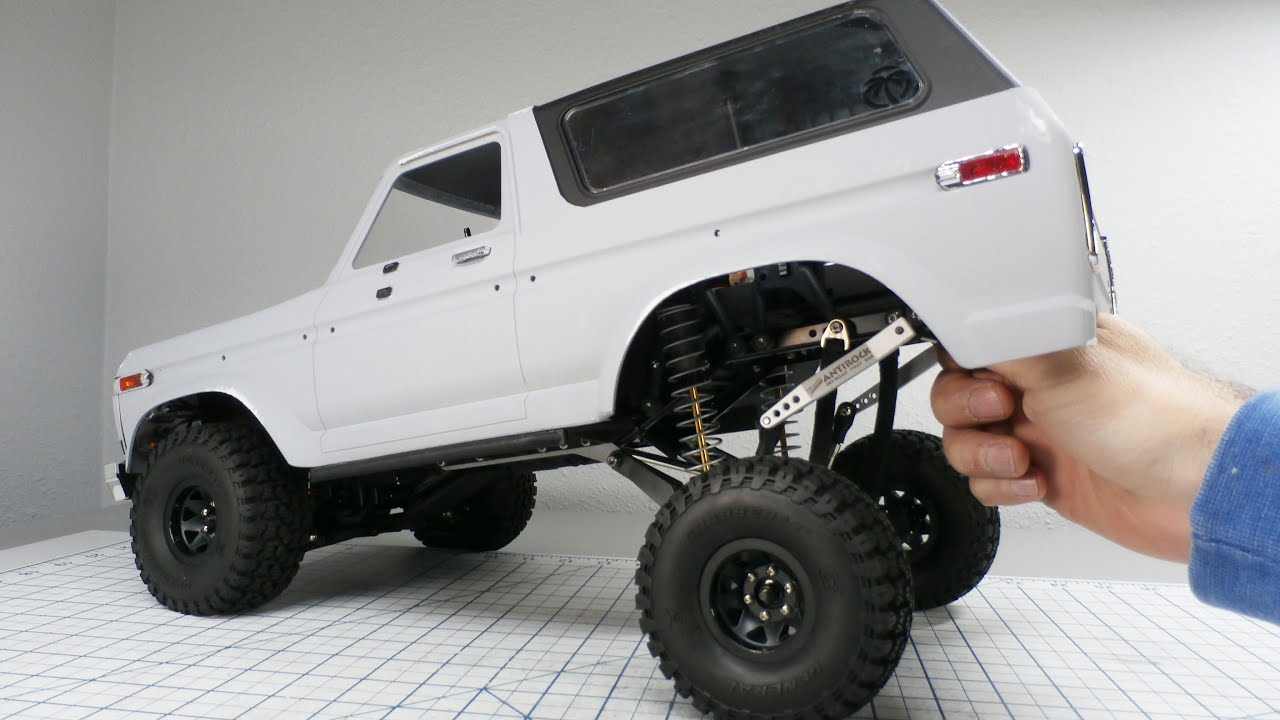 Project Scale RC Prerunner Ford Bronco Hard Body 