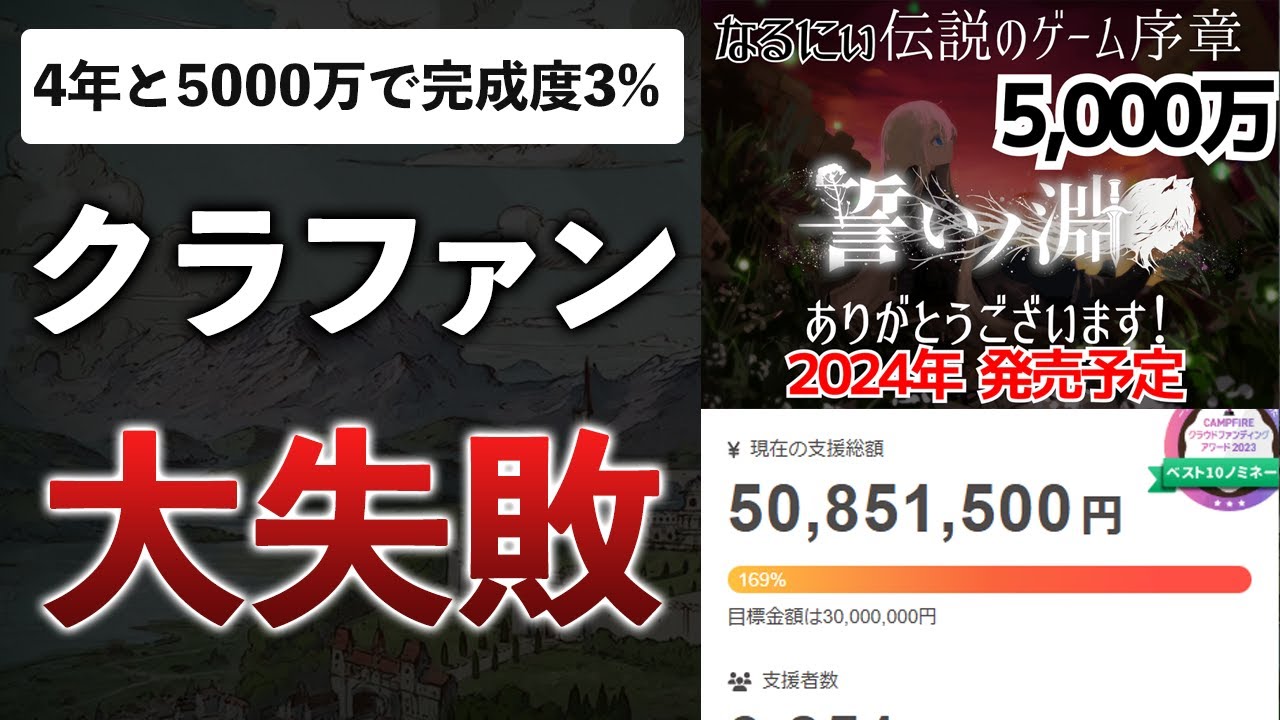 60万人YouTuberのゲーム制作が崩壊…悪質な開発実態で