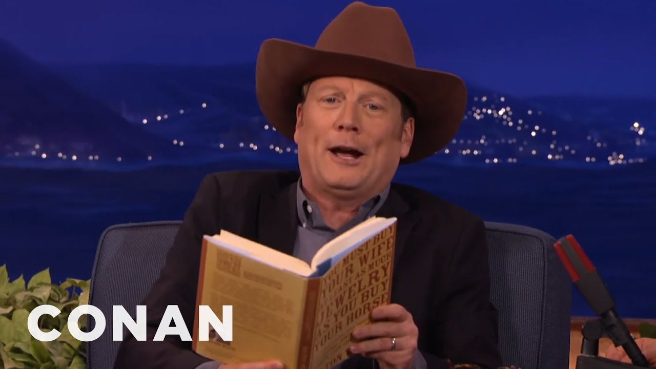 Andy Daly Is Dalton Wilcox, Cowboy Poet | CONAN on TBS