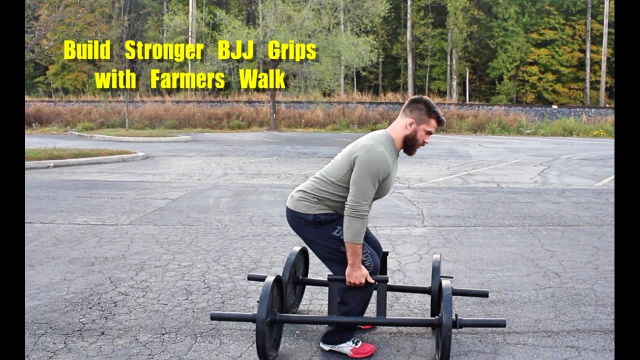 Build Stronger BJJ Grips with Farmers Walk