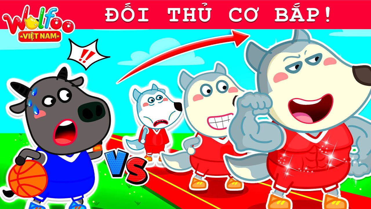 Wolfoo Việt Nam ⭐ Wolfoo Lột Xác Thành Cao Thủ Bóng Rổ Cơ Bắp | Bufo Ngưỡng Mộ | Hoạt Hình Thiếu Nhi