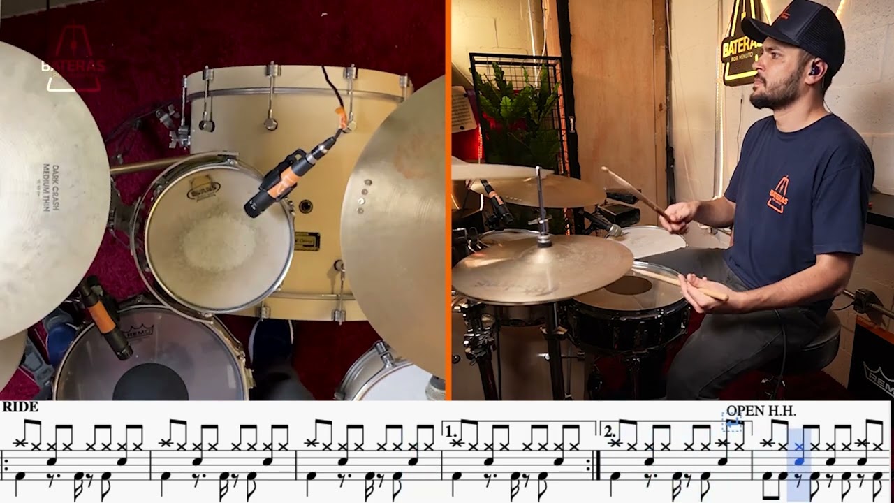 Equalize - Pitty Drum Cover Com Partitura