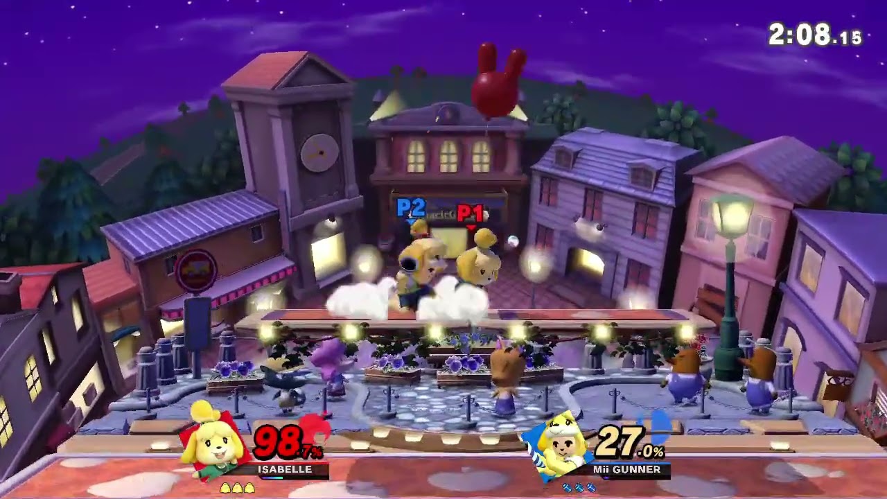 Isabelle vs Mii Isabelle 