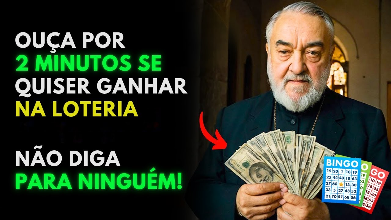 Padre Pio: Para TER e ATRAIR SORTE NAS LOTERIAS E JOGOS OUÇA POR 2 MINUTOS! NÃO CONTE A NINGUÉM!