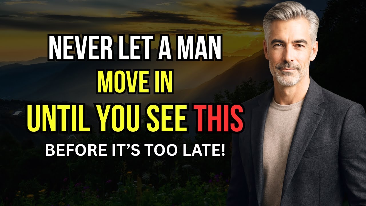 Women Over 60: Never MOVE In With a Man Until You See These 5 Signs – Or You'll Regret It