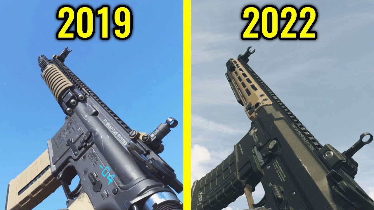Modern Warfare 2019 vs MW2 2022 - Weapons Comparison
