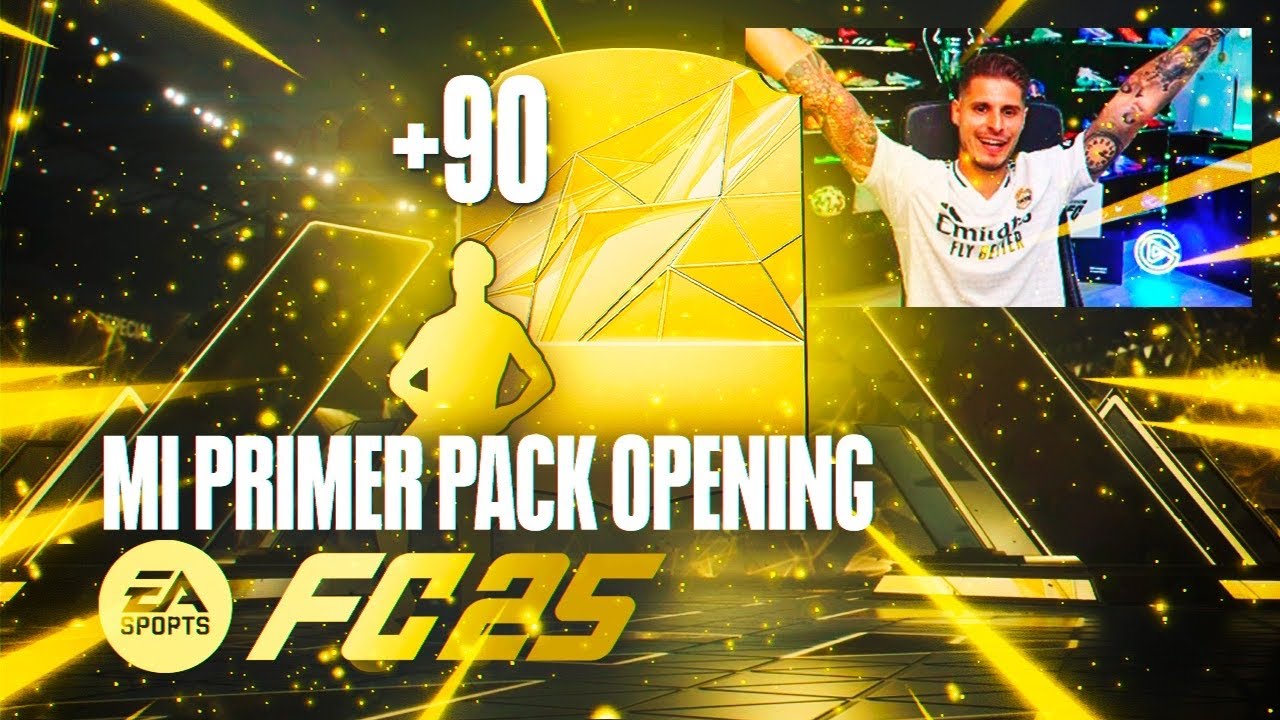 ME TOCA +90 EN MI PRIMER PACK OPENING DE FC 25!! |  CACHO01