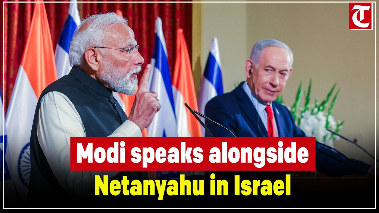 PM Modi’s key remarks at joint press meet with Israeli PM Netanyahu