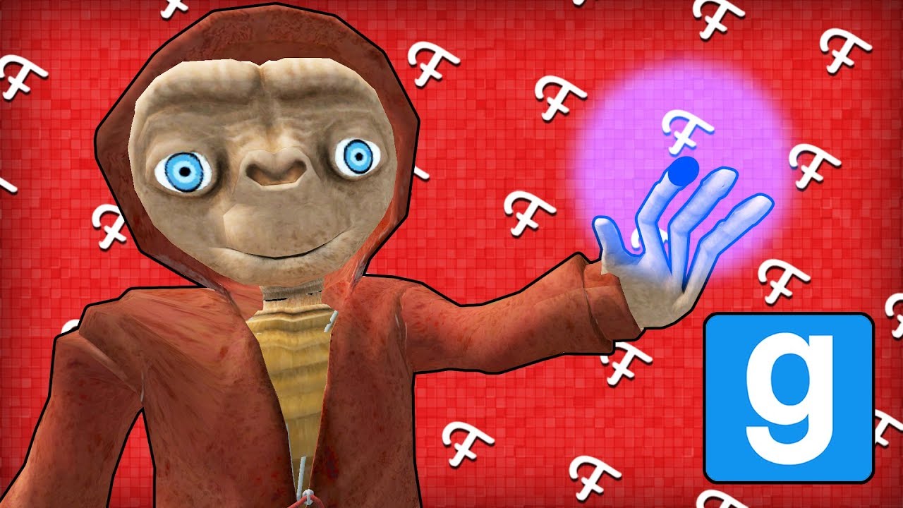 Gmod: Area 51 Tour, E. T. Twins, Alien Vehicles! (Garry's Mod Sandbox - Comedy Gaming)
