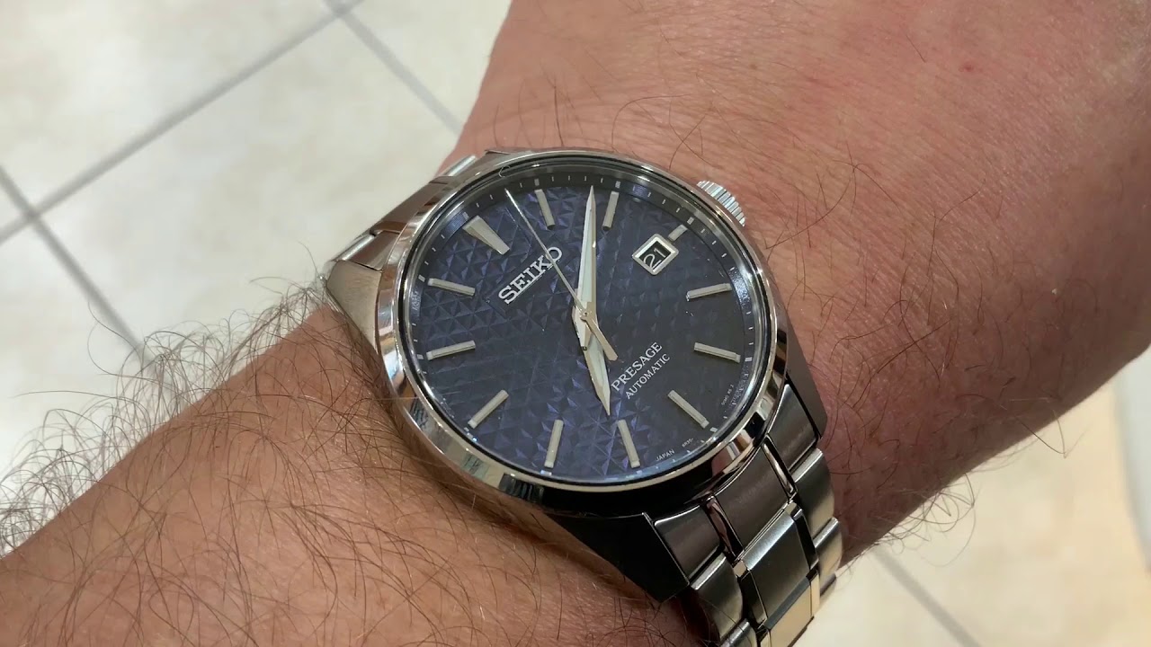 Unboxing and Review of the Seiko Presage SPB167 Blue Sharp Edge.