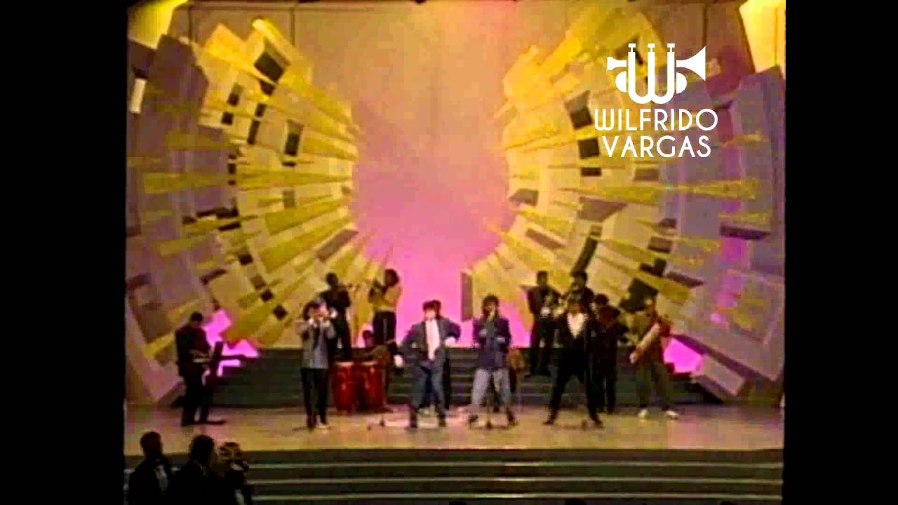 Wilfrido Vargas 13 A&ntilde;os Meridiano de Oro Venezuela 90s