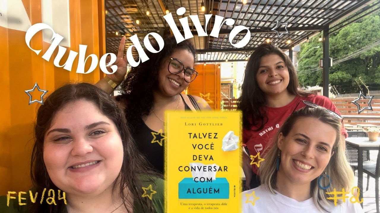 CLUBE DO LIVRO | Talvez você deva conversar com alguém 🛋️🤧 #2