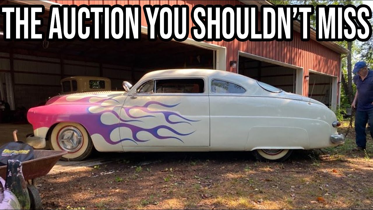 Prepping For The CRAZY Hot Rod and Street Rod Auction Of The Larry Schroll Estate