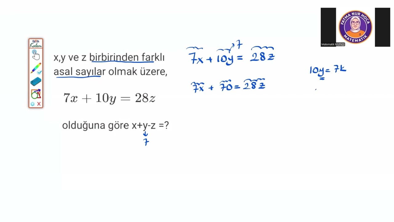 Asal Sayılarla ilgili yorum gerektiren bir soru