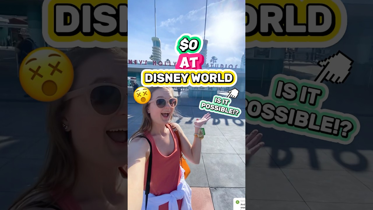 Visiting Disney World With $0! 😵💸 (FREE Activities @ Disney)