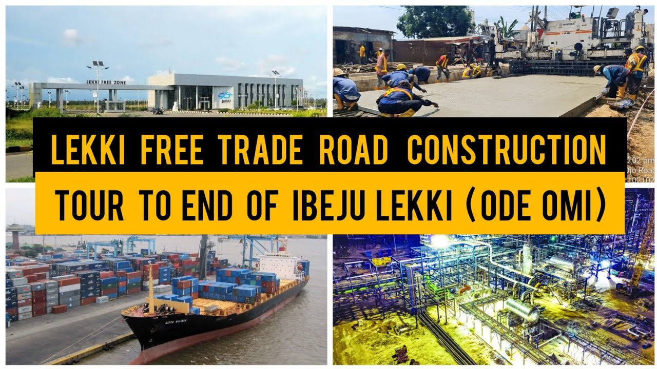 LEKKI FREE TRADE ZONE ROAD CONSTRUCTION | Road Trip to Ode Omi Town (The End Part Ibeju Lekki) Lagos