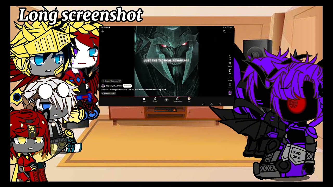 Transformers EarthSpark Reacting to TFP Soundwave and Shockwave💜 {I Haven't seen one like this} 
