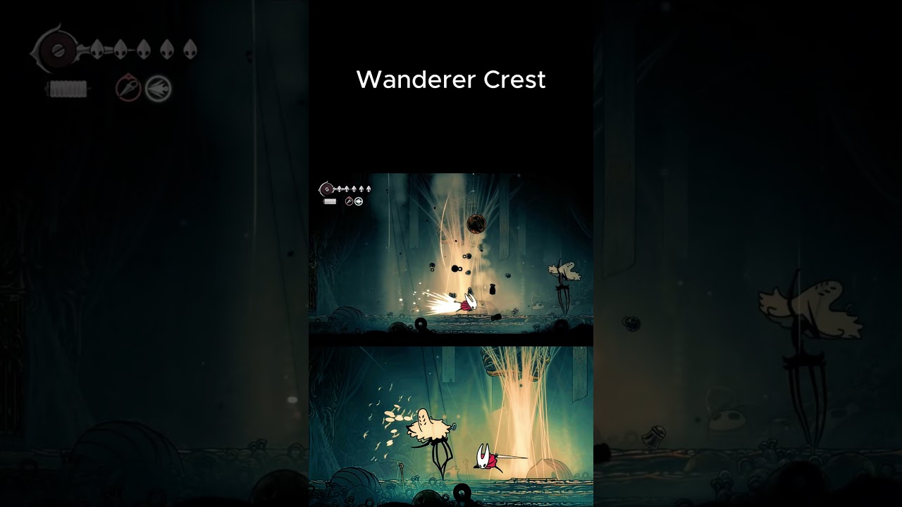 No Damage Widow With Wanderer Crest #hollowknight