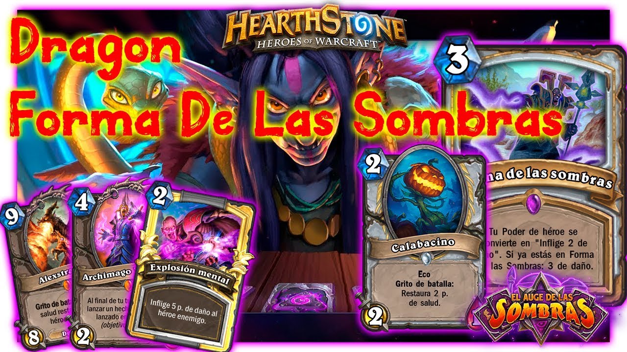 😈Mazo [Hearthstone] | Sacerdote | Forma De Las Sombras | Shadowform | El Auge De Las Sombras