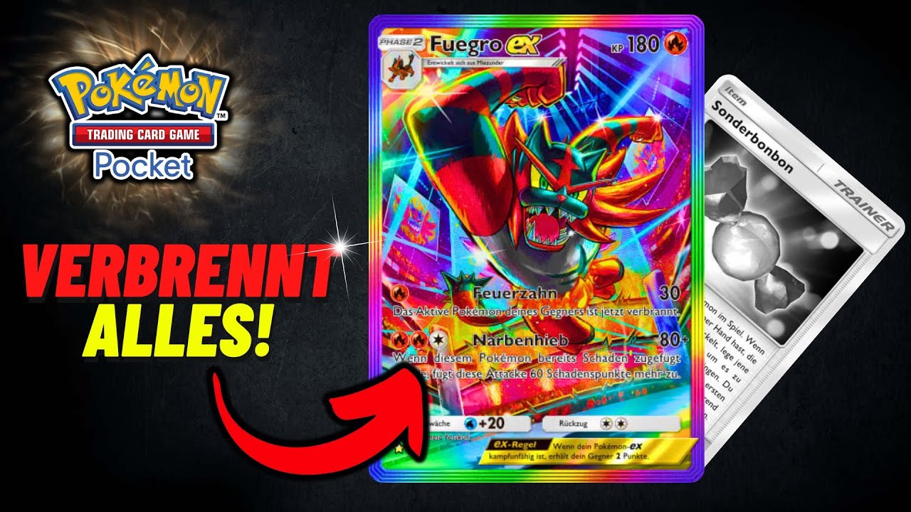 FUEGRO EX hinterlässt nur Asche! | Pokemon TCG Pocket