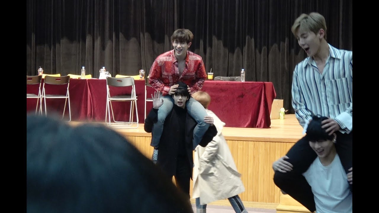 [4K] 190316 부산 팬싸 몬스타엑스 형원 carried 원호  (MONSTA X HYUNGWON focus FanCam)