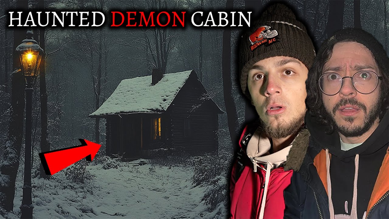 Our TERRIFYING CAMPING TRIP IN HAUNTED CABIN (SCARIEST NIGHT OF MY LIFE) SCARY DEMON FOREST