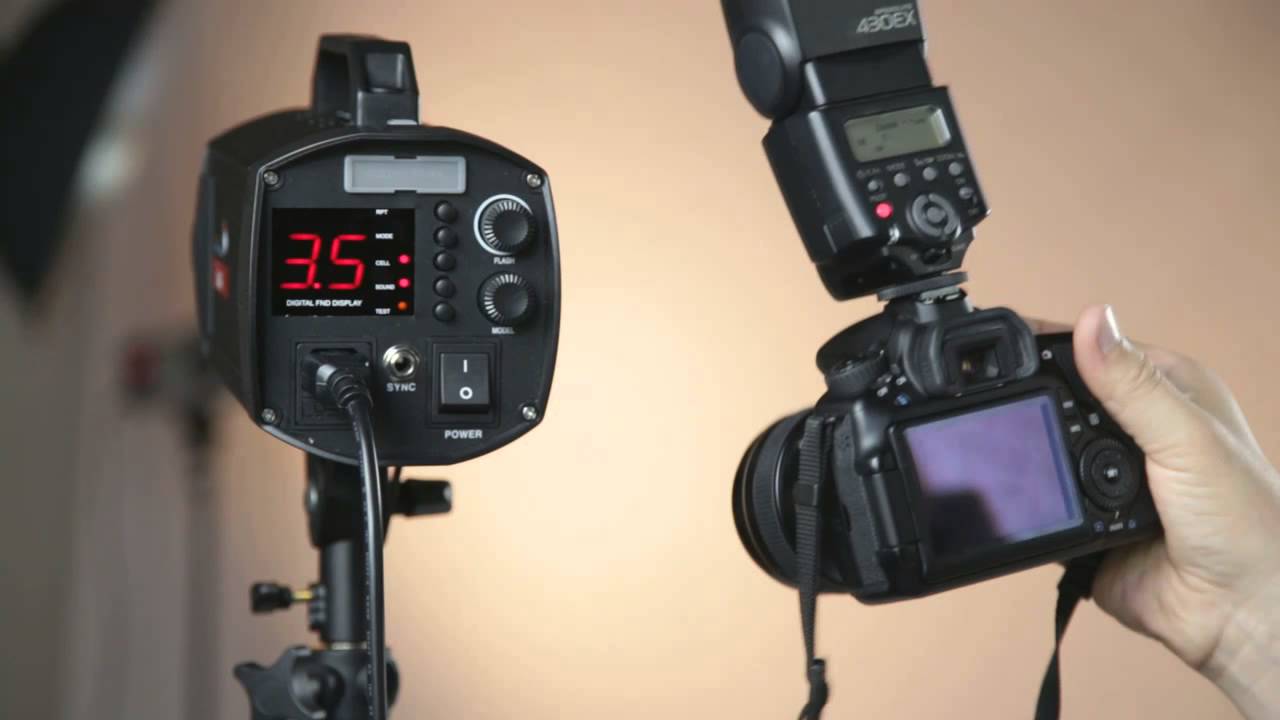 Синхронизация студийных вспышек