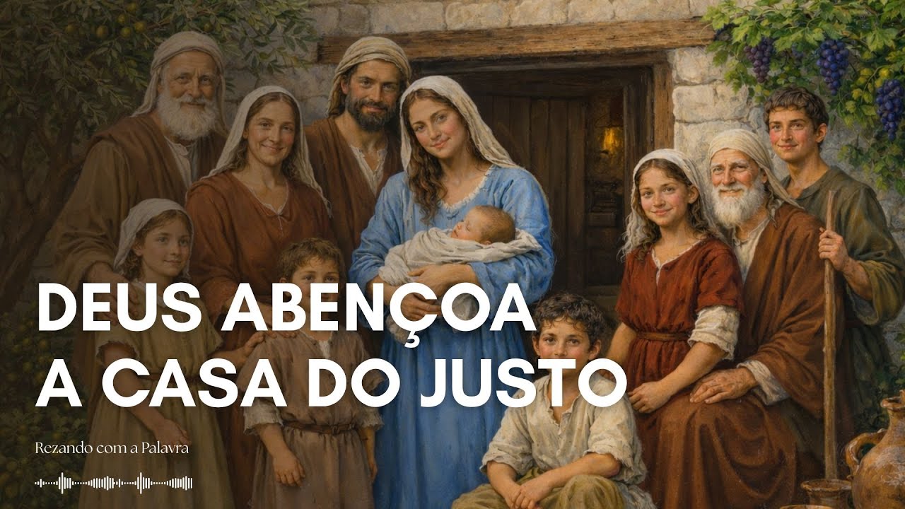 A Bênção do Senhor Repousa Sobre a Casa do Justo | (Pv 3,33) | Rezando com a Palavra | (24/01/2026)