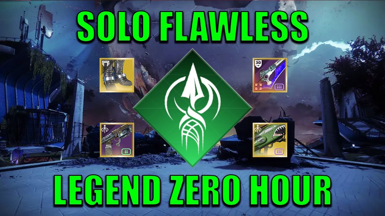 Solo Flawless LEGEND Zero Hour - Strand Hunter [Destiny 2]